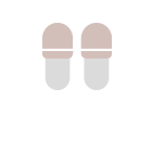 室内用スリッパ